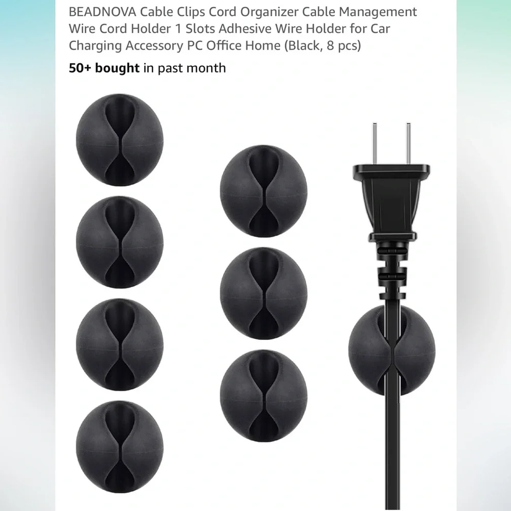 Cable Clips Cord Organizers